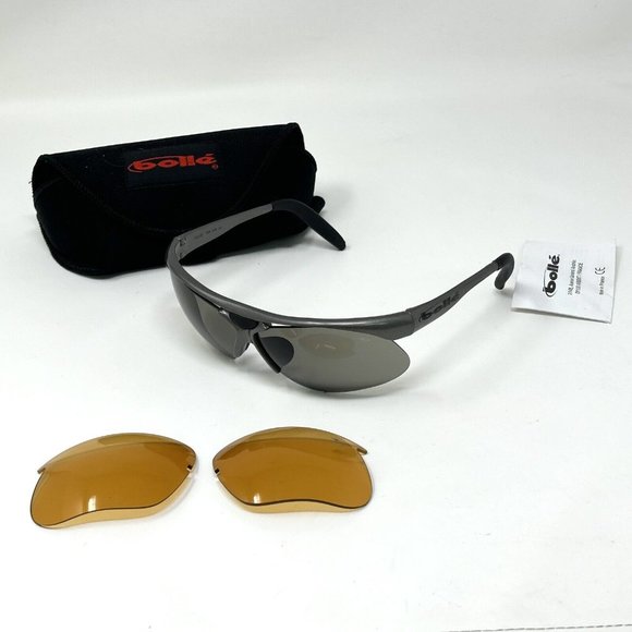 Bolle Parole 754 228 Sunglasses With 2 Set Of Lenses Metallic Gray - France